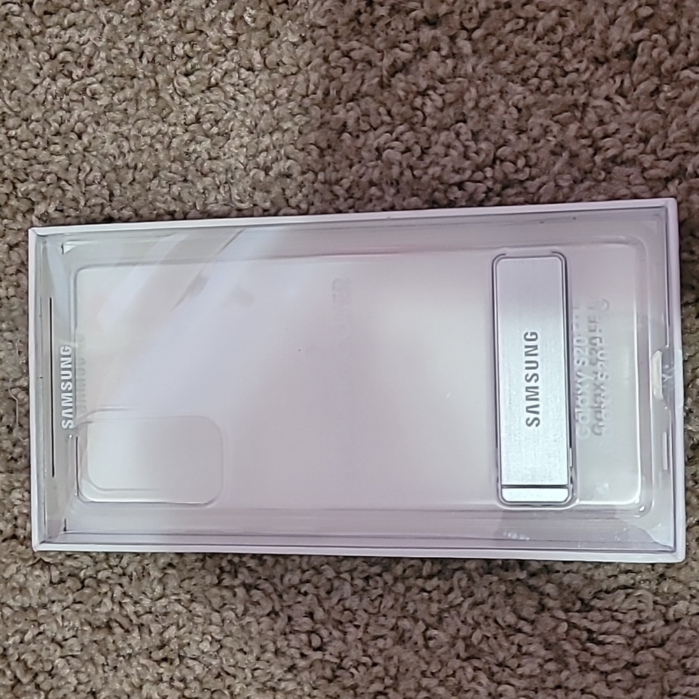 Galaxy s20fe clear standing case